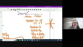 3.10 Part 1 AP Precalculus Trigonometric Equations