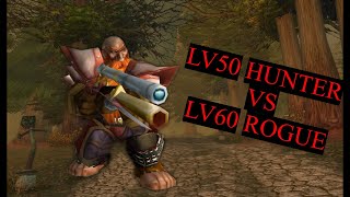 World of Warcraft 60 rogue got bamboozled by a hunter at 50 - Open World PvP