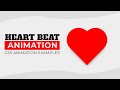 Heart Beat Animation using HTML CSS | CSS Animation Examples