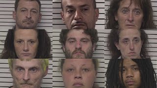 8 arrested, babies turned over to protective services after drug raids in Iredell County