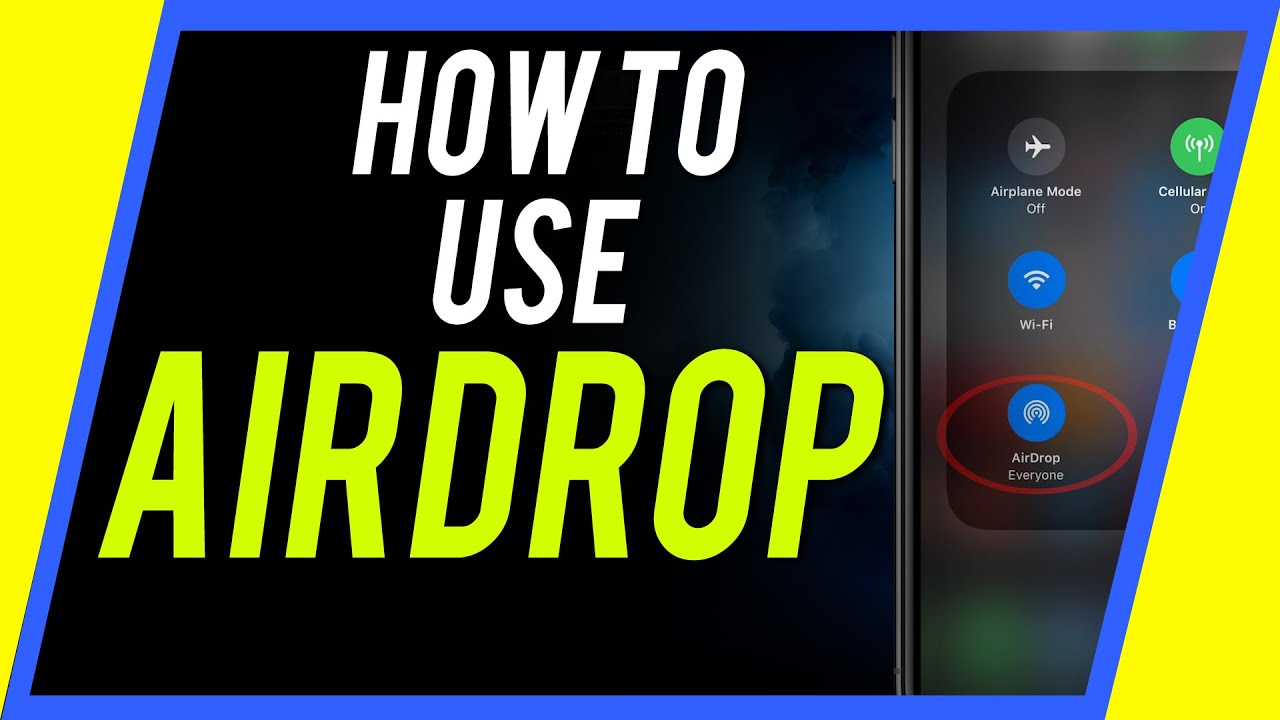 How To Use Airdrop Youtube