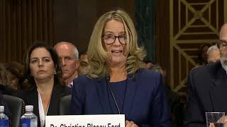 WATCH: Christine Blasey Ford testimony before the Senate Judiciary Committee