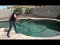 Best way to drain a swimming pool yourself!