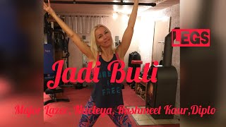 JADI BUTI  -  Major Lazer, Nucleya, Rashmeet Kaur, Diplo - Latino Dance Fitness - LEGS