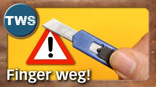 BEWARE of these hobby knives! Cutter review and tips for OLFA craft knives (Tabletop, TWS)