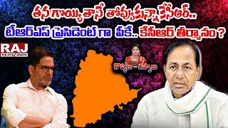 తన గొయ్యి తానే  తోవ్వుకున్నా కేసీఆర్.. టీఆర్ఎస్ ప్రెసిడెంట్ గా  పీకే.. కేసీఆర్ తీర్మానం ? | Raj News