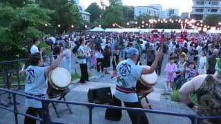 ふるさと音頭　2024年第2回奥浅草盆踊り大会15　隅田公園山谷堀広場　東京都台東区　下町台東盆踊り協議会　浅草たいこばん