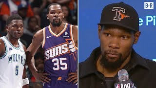 Kevin Durant on Anthony Edwards: 'My favorite player to watch' | 2024 NBA Playoffs