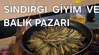 Balıkesir Sındırgı  Giyim ve  Balık Pazarı  - 09 Şubat  2025 - #turkey #turkishbazaar #keşfet #vlog