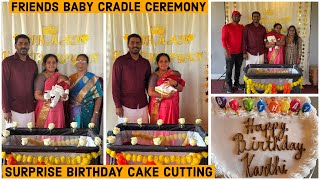 ✨தமிழில் ~ Usa vlog | Cradle Ceremony  🎊🎉| தொட்டில் Ceremony  | Cake🎂| daily vlog |Tamil family vlog