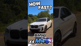 How Fast is the BMW X4 M40i ?!