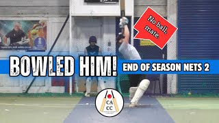 CACC Nottingham End of season nets  part 2 7.11.2024