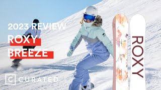 2023 Roxy Breeze Snowboard Review (2024 Same Tech; Different Graphic) | Curated