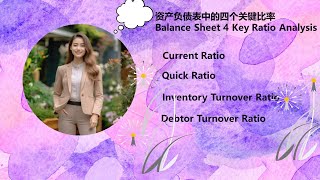 资产负债表四大指标解析Balance Sheet's Four Key Ratio Analysis