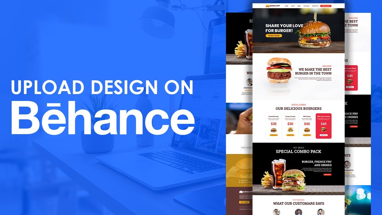Why You Need To Upload Web Design Project On Behance Youtube