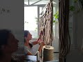 un día de producción...🩷 macrame feitoamao diy