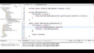 How to implement Thread Safe in Singleton Design Pattern