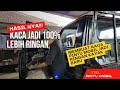 dengan cara ini kaca pintu mobil kalian akan ringan seperti baru gak perlu pusing pusing ke bengkel