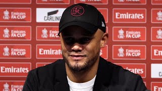 'I am interested to see what Pep said to them at halftime!' | Vincent Kompany | Man City 6-0 Burnley