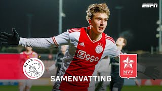 DEBUUTGOAL met FRAAIE SOLO na SLECHTS 5 minuten! 🌟 | Samenvatting Jong Ajax - MVV Maastricht