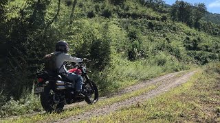 Triumph Street Scrambler | 林道茂来線（長野県）前編