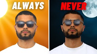 7 Sunglass Wearing Rules You Should NEVER Break