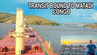 CHANNELING BOUND TO MATADI CONGO || (11hrs river transit) West of Africa #fronlinersofsea