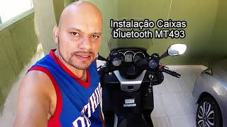 Downtown 300i #41 - Instalação Bluetooth MT493 - AOVEISE