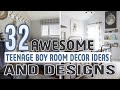 32 Awesome Teenage Boy Room Decor Ideas and Designs