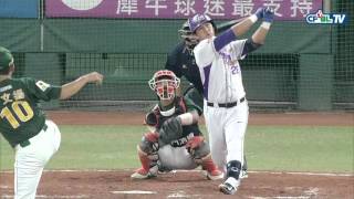 09/26 統一 vs 義大 八局下，No.34！高國輝打破中華職棒單季全壘打紀錄！