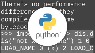 Python `if x is not None` or `if not x is None`?