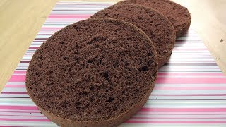 Jak zrobić idealny biszkopt kakaowy | The best chocolate  sponge cake