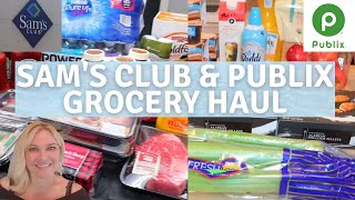 GROCERY HAUL | SAM'S CLUB HAUL & SMALL PUBLIX HAUL | PLANNING US HEALTHY