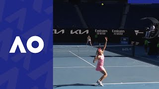 Elise Mertens: TMGM Speed Serve - Day 6 | Australian Open 2021