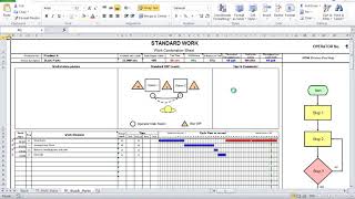 Export Work Combination Sheets