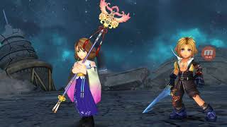 Dffoo JP A Summoners Strength #8 Defender Z Raid Shinryu ft full FFX team (Yuna Tidus Auron)