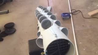 How to build a hydroponic solar powered vertical rotating tower