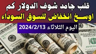 الدولار فى السوق السوداء | اسعار الدولار والعملات اليوم الثلاثاء 13-2-2024 في مصر