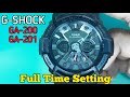 How To Setting Time G-SHOCK GA-200, GA-201 Watch | SolimBD | DIY