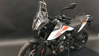 KTM 390 Adventure Rally windshield intro RADE/GARAGE