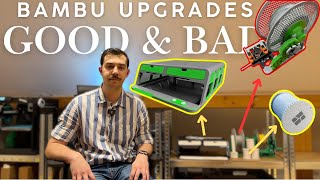 Bambu Lab Upgrades: The Good, The Bad \u0026 The Useless | BLV Riser, Respooler, Spool Weights | Vlog #4