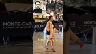 Elegants rich ladies walking through at Monte Carlo casino #shorts #shorts viral