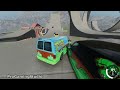 satisfying car crash game high speed jumps 12 beamng drive