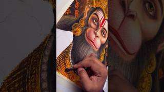 Hanuman Ji Drawing, #shorts #hanuman #drawing