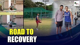What is the update on Jasprit Bumrah and Harshal Patel’s road to recovery at NCA? |
