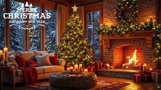 Traditional Christmas Music🎄🎅 Cozy Fireplace Christmas Music 🔥 Christmas Ambience