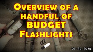 FLASHLIGHT OVERVIEW: COSMOiNG \u0026 NICRON - budget flashlights