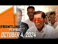 FRONTLINE PILIPINAS LIVESTREAM | October 4, 2024