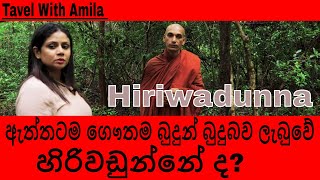 බුදුන් උපන්නේ ලංකාවේ නම් |  හිරිවඩුන්න මහා බෝධිය | Buddha was born in Sri Lanka | travel With Amila