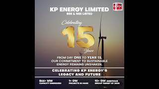 15 years of powering a sustainable future!